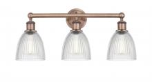  616-3W-AC-G382 - Castile - 3 Light - 24 inch - Antique Copper - Bath Vanity Light