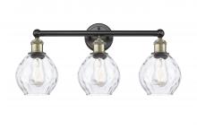  616-3W-BAB-G362 - Waverly - 3 Light - 24 inch - Black Antique Brass - Bath Vanity Light