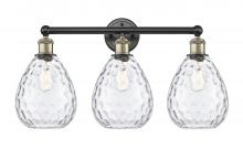  616-3W-BAB-G372 - Waverly - 3 Light - 26 inch - Black Antique Brass - Bath Vanity Light