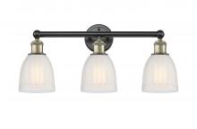  616-3W-BAB-G441 - Brookfield - 3 Light - 24 inch - Black Antique Brass - Bath Vanity Light