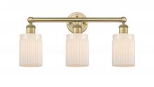  616-3W-BB-G341 - Hadley - 3 Light - 23 inch - Brushed Brass - Bath Vanity Light