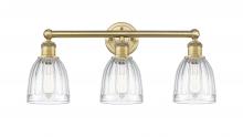  616-3W-BB-G442 - Brookfield - 3 Light - 24 inch - Brushed Brass - Bath Vanity Light