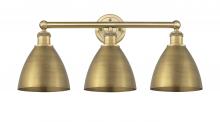  616-3W-BB-MBD-75-BB - Bristol - 3 Light - 26 inch - Brushed Brass - Bath Vanity Light