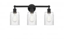  616-3W-BK-G342 - Hadley - 3 Light - 23 inch - Matte Black - Bath Vanity Light