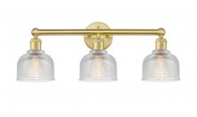  616-3W-SG-G412 - Dayton - 3 Light - 24 inch - Satin Gold - Bath Vanity Light