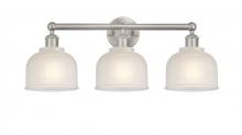  616-3W-SN-G411 - Dayton - 3 Light - 24 inch - Brushed Satin Nickel - Bath Vanity Light