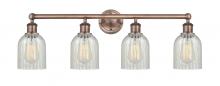  616-4W-AC-G2511 - Caledonia - 4 Light - 32 inch - Antique Copper - Bath Vanity Light