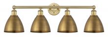  616-4W-BB-MBD-75-BB - Bristol - 4 Light - 35 inch - Brushed Brass - Bath Vanity Light