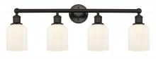  616-4W-OB-G559-5GWH - Bridal Veil - 4 Light - 32 inch - Oil Rubbed Bronze - Bath Vanity Light