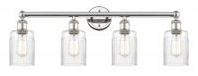  616-4W-PN-G342 - Hadley - 4 Light - 32 inch - Polished Nickel - Bath Vanity Light