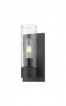  617-1W-BK-G617-8SDY - Boreas - 1 Light - 5 inch - Matte Black - Sconce