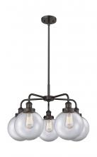  916-5CR-OB-G202-8 - Whitney - 5 Light - 27 inch - Oil Rubbed Bronze - Chandelier