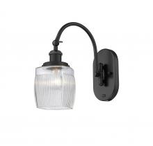  918-1W-BK-G302 - Colton - 1 Light - 6 inch - Matte Black - Sconce