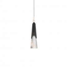  PD-44416-40-BK - Kilt Mini Pendant Light