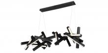  PD-64872-BK - Chaos Linear Pendant