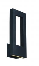  WS-W5521-BK - Twilight Outdoor Wall Sconce Light