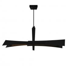  1717P50-101 - Solara Integrated LED Black Chandelier