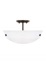  7715202EN3-710 - Two Light Semi-Flush Convertible Pendant