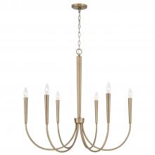  445961AD - 6 Light Chandelier