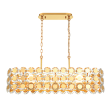  44287-020 - Perrene 8 Light Chandelier in Gold