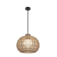  46631-015 - Markis 1 Light Outdoor Pendant in Khaki Brown