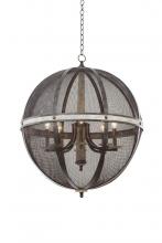  7043FG - Coronado 8 Light Oval Chandelier