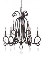  7228TB - Winona 9+1 Light Chandelier