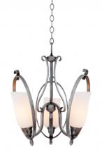  7237FI/OPAL - Mateo 3 Light Mini Chandelier