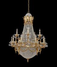  020451-003-FR001 - Marseille (10+5) Arm 2 Tier Chandelier