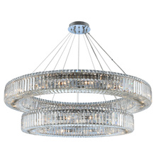  11773-010-FR001 - Rondelle (36 + 47) Inch 2 Tier Pendant