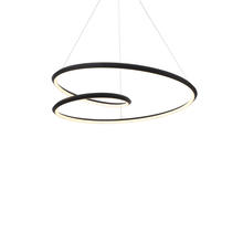  PD22332-BK - Ampersand 32-in Black LED Pendant