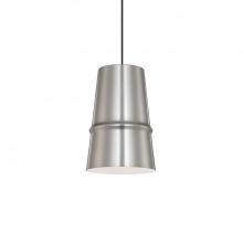  492208-BN - Castor 8-in Brushed Nickel 1 Light Pendant