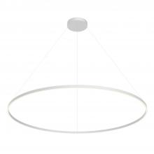  PD87172-WH - Cerchio 72-in White LED Pendant