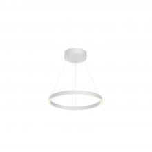  PD87718-WH - Cerchio 18-in White LED Pendant