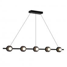  LP15548-BK-UNV - Elixir 48-in Black LED Linear Pendant