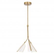  PD62622-BG/LG - Mulberry 22-in Brushed Gold/Light Guide LED Pendant