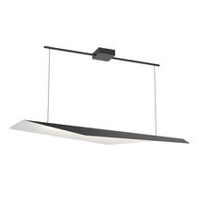  LP70548-BK/WH - Taro 48-in Black/White LED Linear Pendant