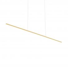  LP18260-BG - Vega Minor 60-in Brushed Gold LED Linear Pendant