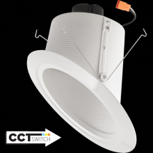  EL764CT5W - 6" Super Sloped Ceiling LED Baffle Inserts