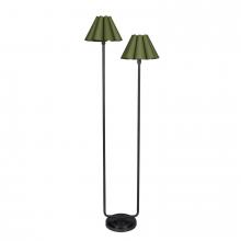  14-1066BB-GRN - Regina Andrew Polly Floor Lamp (Blackened Brass