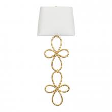  15-1235 - Regina Andrew Minuet Sconce (Gold Leaf)