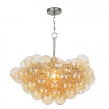  16-1044BNI-AMB - Regina Andrew Bubbles Chandelier (Brushed Nickel