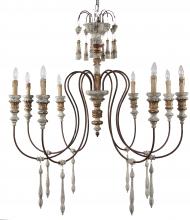  CHAN8036-8 - Carlotta 8-light Chandelier