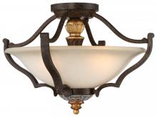  N6450-652 - Chateau Nobles - 3 Light Semi Flush