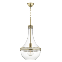  1814-AGB - 1 LIGHT LARGE PENDANT