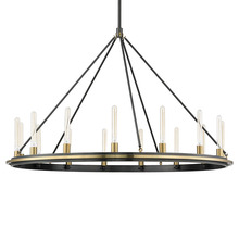  2758-AOB - 15 LIGHT PENDANT