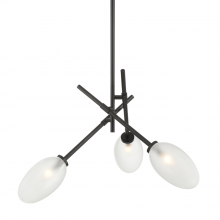  5031-BBR - 3 LIGHT CHANDELIER