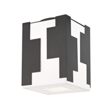  6012-OB - 1 LIGHT FLUSH MOUNT