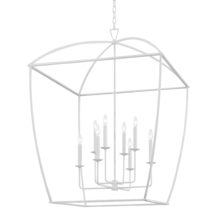  8334-WP - 8 LIGHT EXTRA LARGE PENDANT