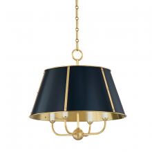  MDS120-AGB/DBL - 4 LIGHT CHANDELIER